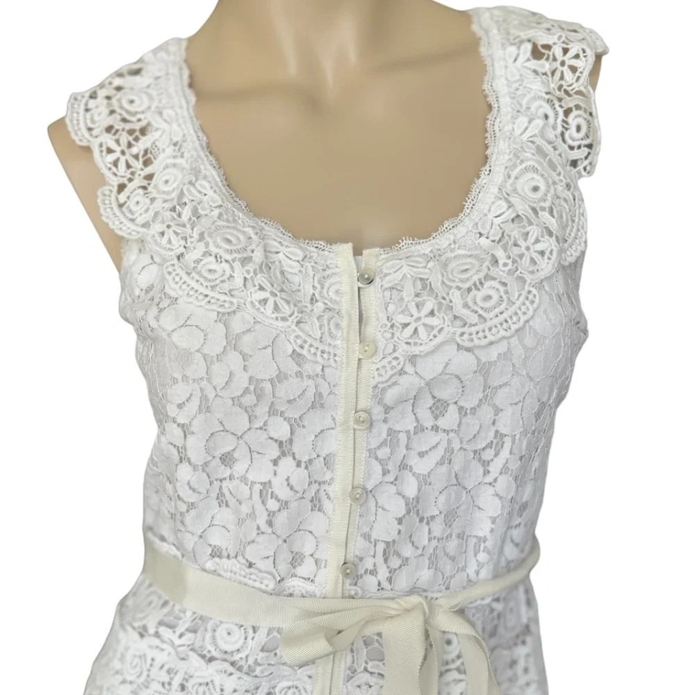 Abercrombie Y2K Boho Festival Eyelet Top With Sash